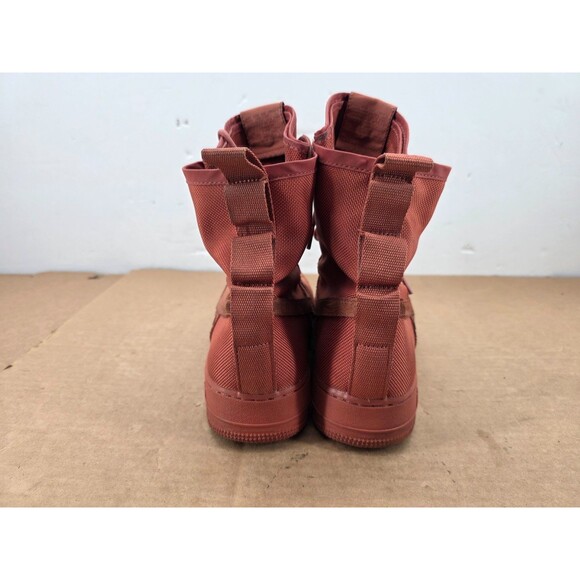 Nike SF Air Force 1 High Boots Shoes Mens Size 11 Dusty Peach Suede Red main image 14